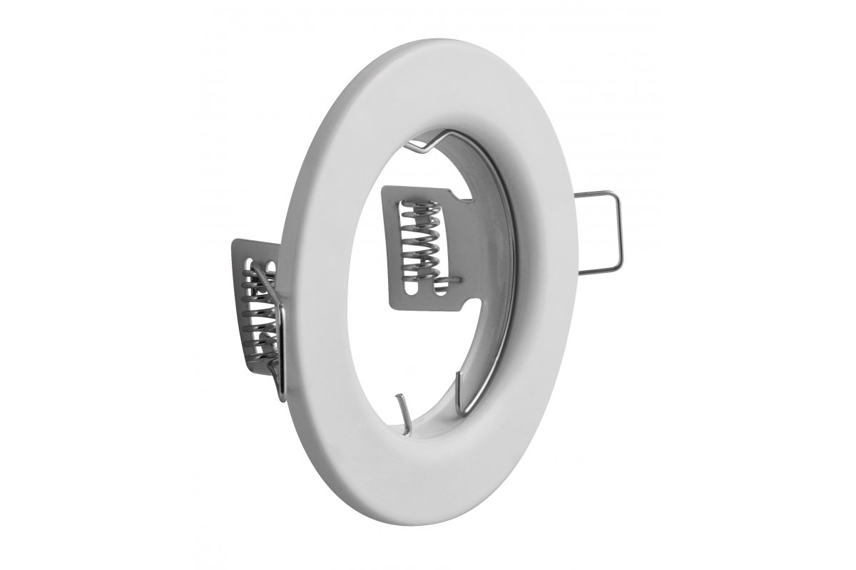 Spot luminaire housing PARMA, IP20, round, white