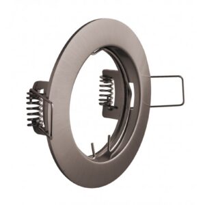 Spot luminaire housing PARMA, IP20, round, patina