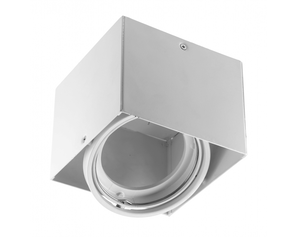 Ceiling luminaire housing PIREO N, surface-mounted, single, IP20, white