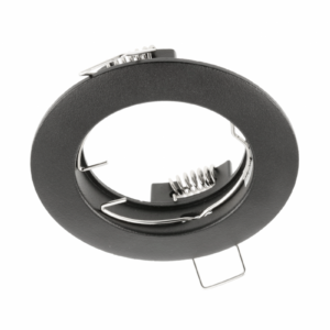 Spot luminaire housing PORTO, IP20, round, black