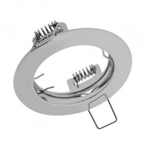 Spot luminaire housing PORTO, IP20, round, chrome