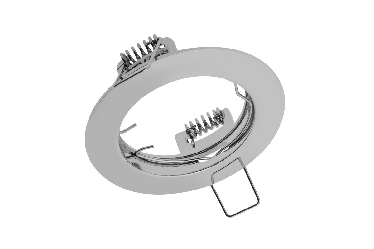 Spot luminaire housing PORTO, IP20, round, chrome