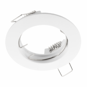 Spot luminaire housing PORTO, IP20, round, white