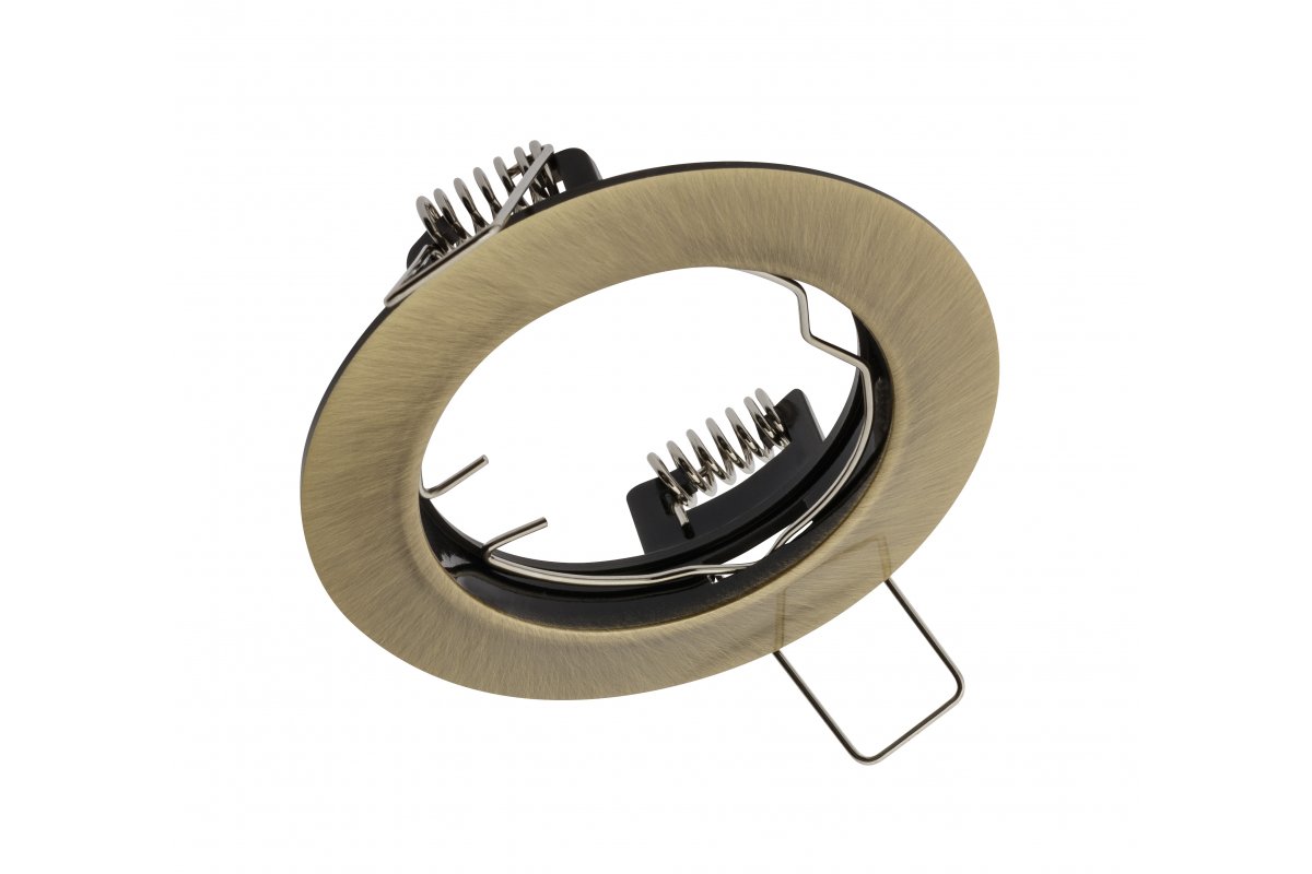 Spot luminaire housing PORTO, IP20, round, copper