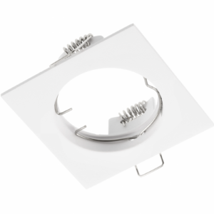 Spot luminaire housing PORTO, IP20, square, white