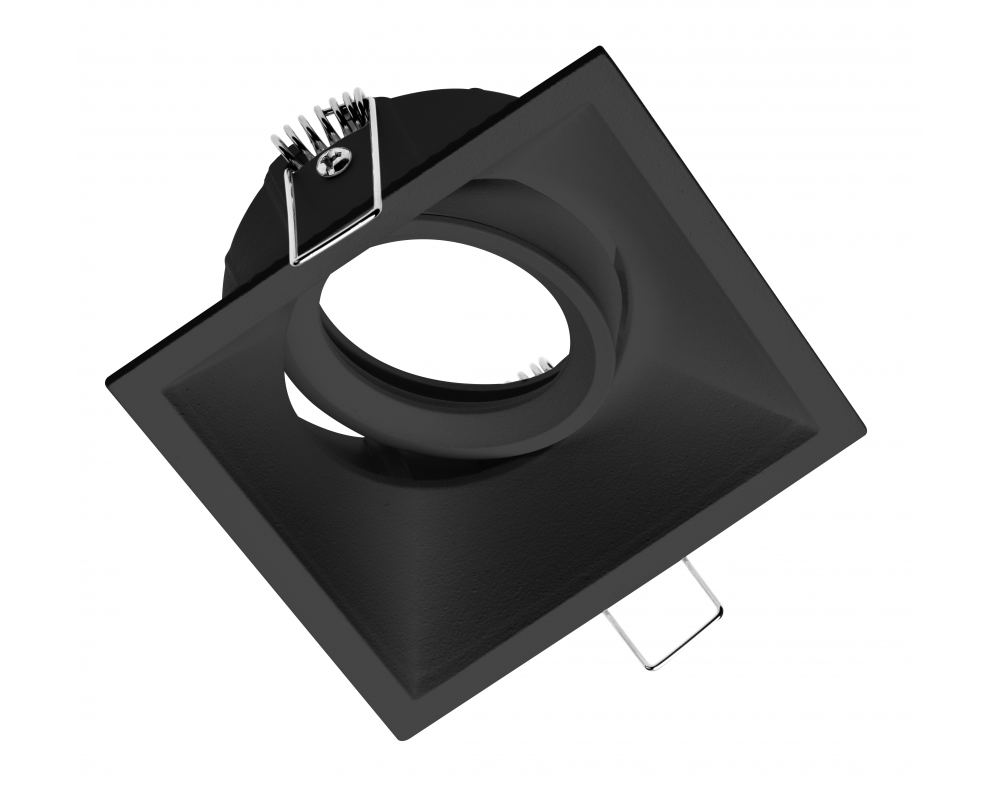 Spot luminaire housing SALTO, IP20, square, black