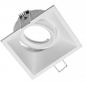 Spot luminaire housing SALTO, IP20, square, white