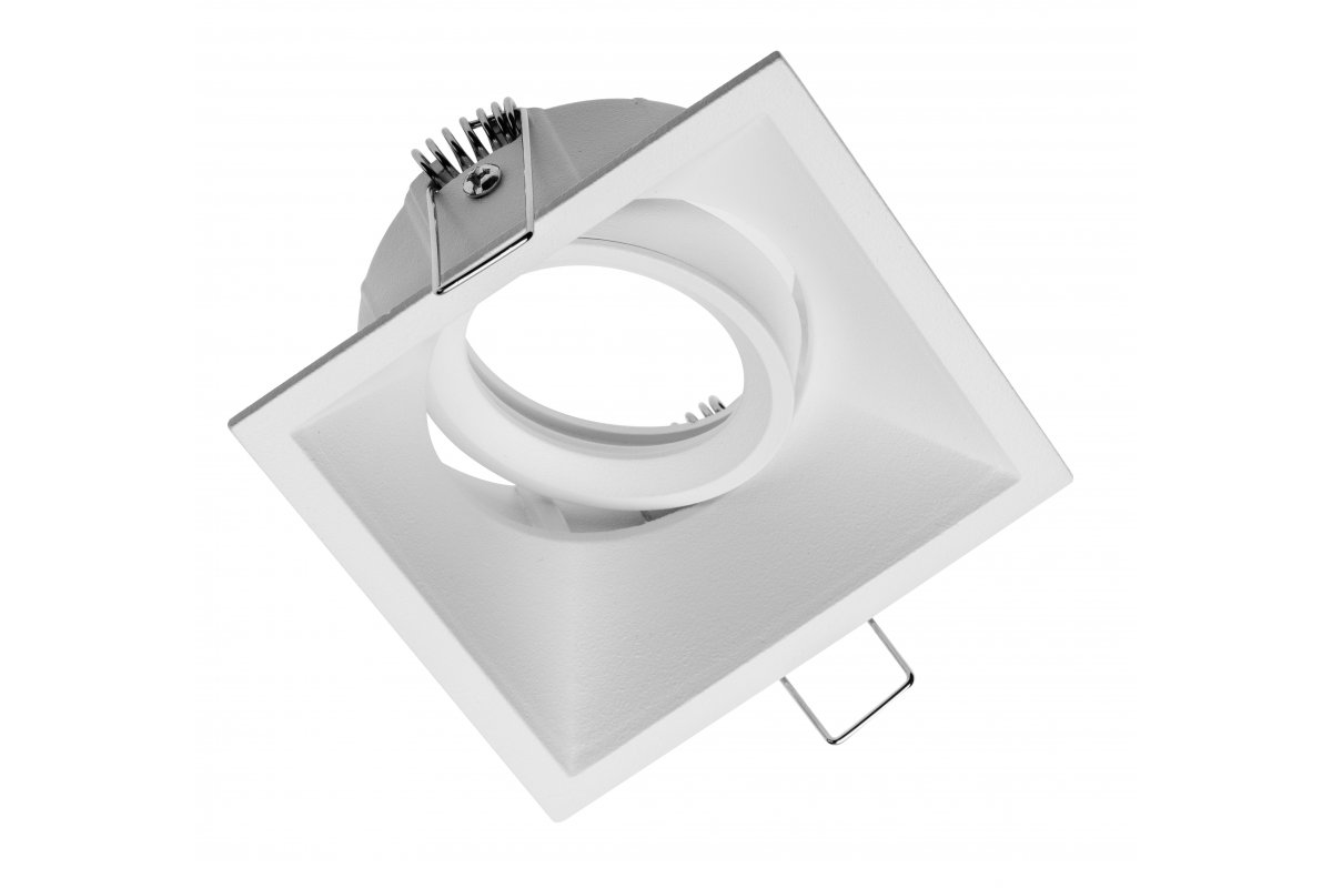 Spot luminaire housing SALTO, IP20, square, white