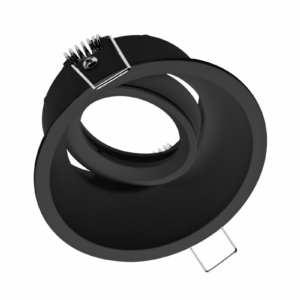 Spot luminaire housing SALTO, IP20, round, black