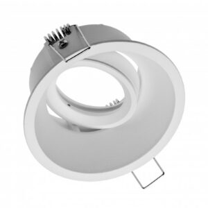 Spot luminaire housing SALTO, IP20, round, white