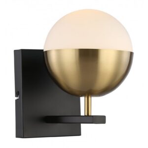 Wall luminaire ABIES,3404,AC220-240V,50/60Hz,1*E27, IP20,single, gold