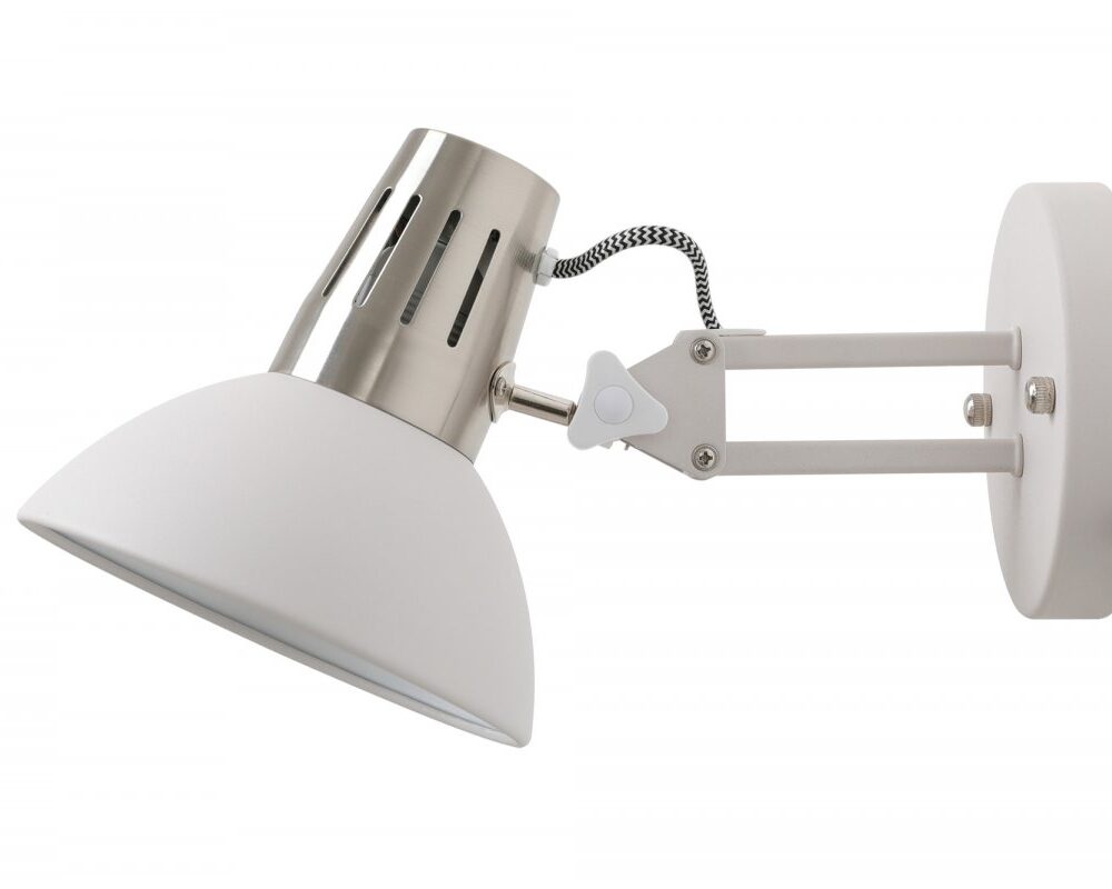 Wall fixture ARTEMIA,2218,AC220-240V,50/60Hz,1*E27, max.40W, IP20, Diameter16,3cm, single, white