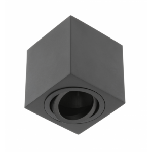 Ceiling luminaire AVEIRO BIS, GU10, IP20, max. 20 W, square, black