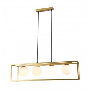 Ceiling fixture AVELIN 3,2287, AC220-240V,50/60Hz,4*E27, IP20,80CMX20CMX20CM, triple, gold