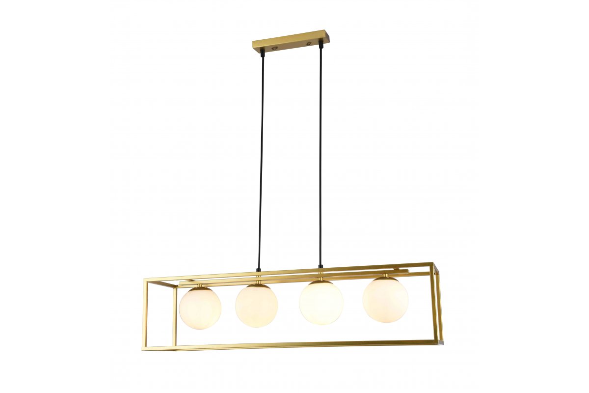 Ceiling fixture AVELIN 3,2287, AC220-240V,50/60Hz,4*E27, IP20,80CMX20CMX20CM, triple, gold