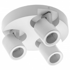 Ceiling luminaire BLINK, GU10, max. 3*20 W, IP20, triple, white