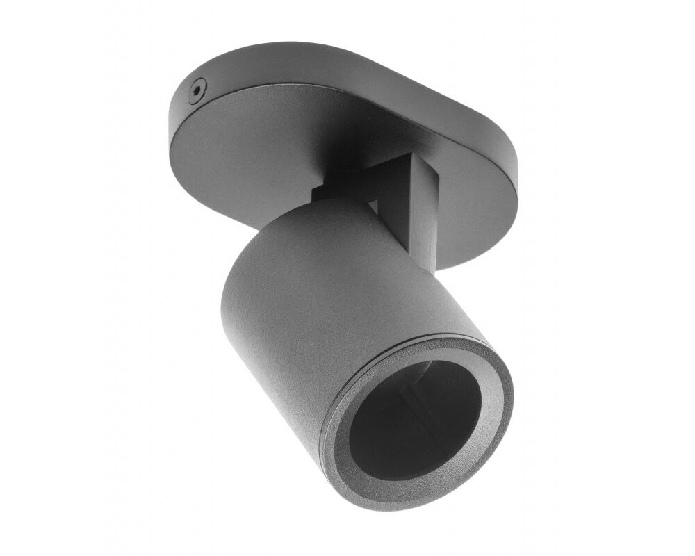 Ceiling luminaire BLINK II, GU10, max. 20 W, IP20, single, black