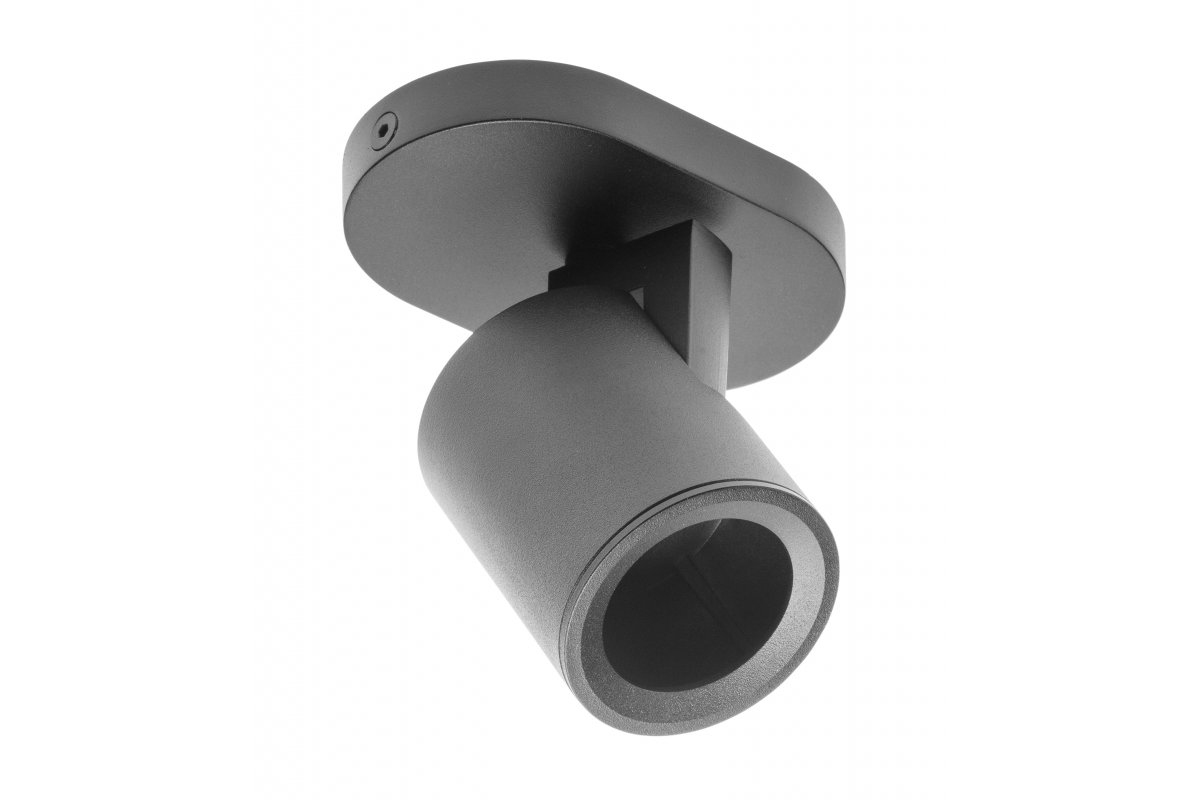 Ceiling luminaire BLINK II, GU10, max. 20 W, IP20, single, black