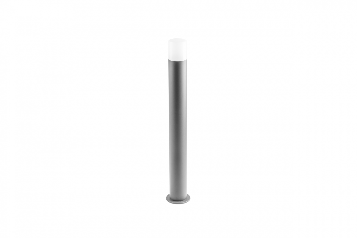 Garden luminaire CORTA, E27, max. 25 W, IP44, post 800 mm, graphite