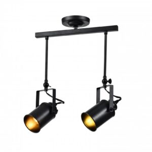 Ceiling fixture DEMIR 2,3994,AC220-240V,50/60Hz,2*E27, IP20,double,black