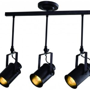 Ceiling fixture DEMIR 3,4014,AC220-240V,50/60Hz,3*E27, IP20, triple, black