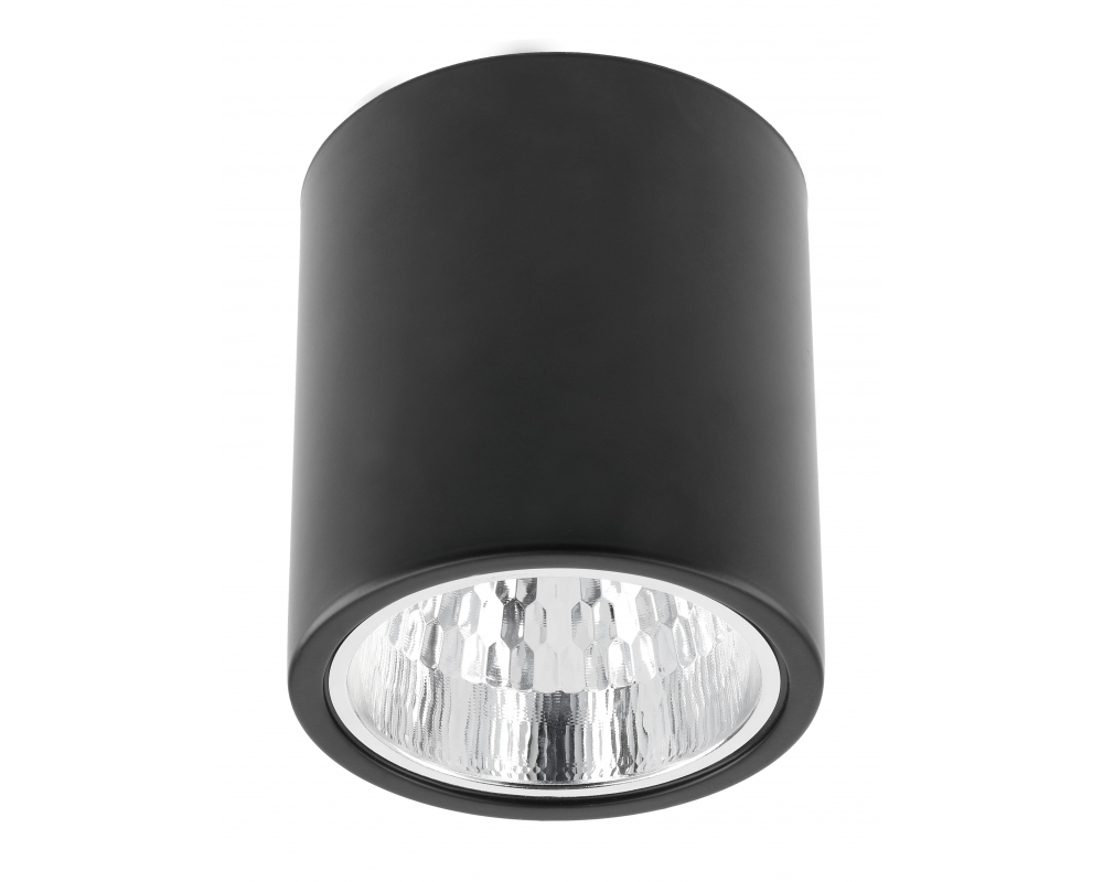 Ceiling luminaire DRAGO, E27, max. 60 W, IP20, 133x148 mm, black