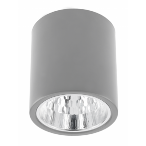 Ceiling luminaire DRAGO, E27, max. 60 W, IP20, 172x180 mm, gray