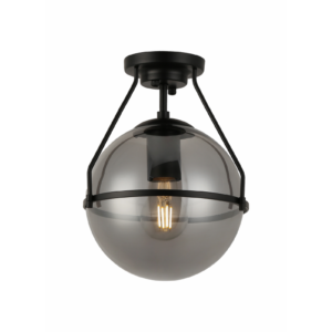 Ceiling luminaire DROP , 7165, AC220-240V, 50/60Hz, 1*E27, max.25W, dia.21 cm, black