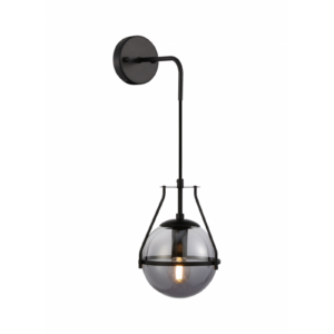 Wall luminaire DROP 4, 7325, AC220-240V, 50/60Hz, 1*E27, max.40W, black