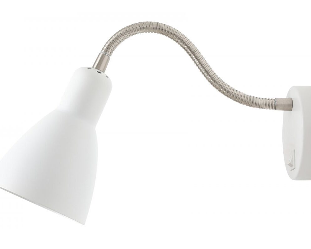 Wall fixture Etore,1952, AC220-240V,50/60Hz,1*E27, max.25W, IP20, single, white