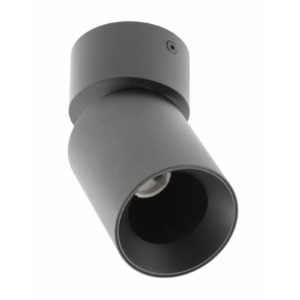 Ceiling luminaire FARGO 2, GU10, 70x166 mm, IP20, max. 20 W, round, black