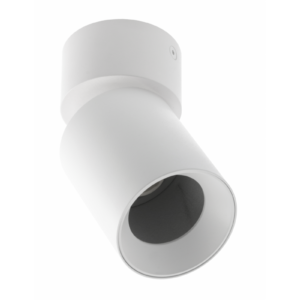 Ceiling luminaire FARGO 2, GU10, 70x166 mm, IP20, max. 20 W, round, white