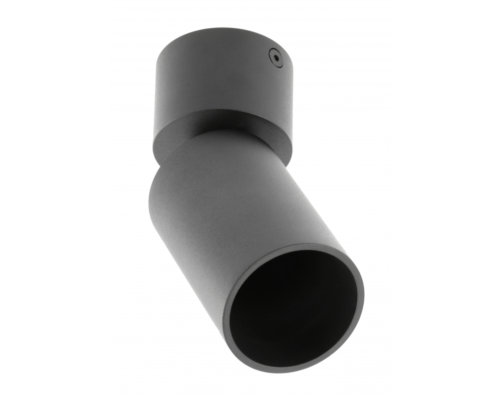 Ceiling luminaire FARGO MINI 2, GU10, 56x150mm, IP20, max. 20 W, round, black