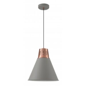 Ceiling fixture GIANNI L,8167,AC220-240V,50/60Hz,1*E27,max.40W,IP20,  Diameter32cm,single, grey/gold