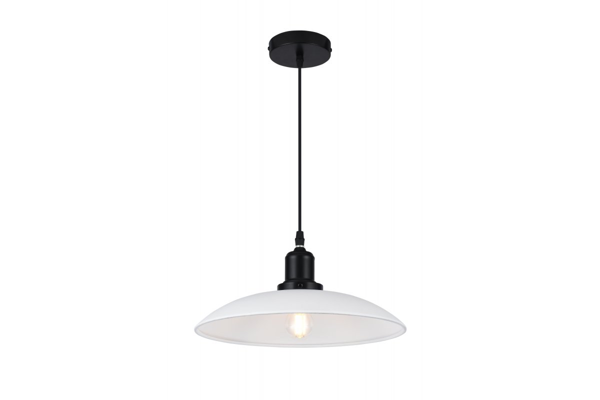 Ceiling fixture HORIZON ,4499,AC220-240V,50/60Hz,1*E27, IP20, Diameter 32 CM,single, white