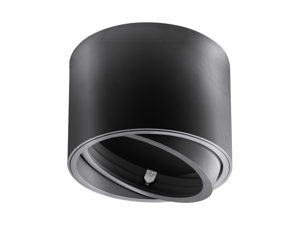 Ceiling luminaire ISUMI with adjustment, ES111, GU10, 130x100 mm, IP20, black
