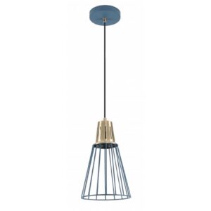 Ceiling fixture KALIOPE,8266,AC220-240V,50/60Hz,1*E27, max.40W, IP20, Diameter 18cm, single, blue