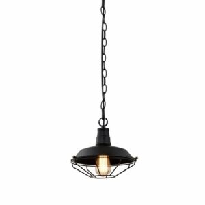 Ceiling fixture LARS,2233,AC220-240V,50/60Hz,1*E27, IP20, Diameter 26 CM,single,black
