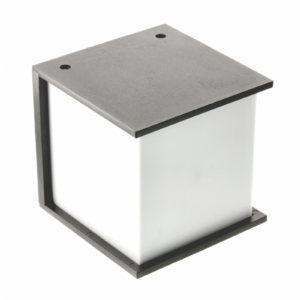 Facade luminaire LEO, E27, max. 18 W, IP54, graphite