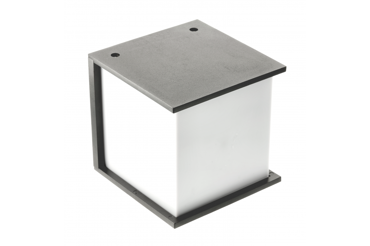 Facade luminaire LEO, E27, max. 18 W, IP54, graphite
