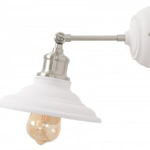 Wall Fixture LORET,7871,AC220-240V,50/60Hz,1*E27, max.40W, IP20, Diameter 20 cm, single, white