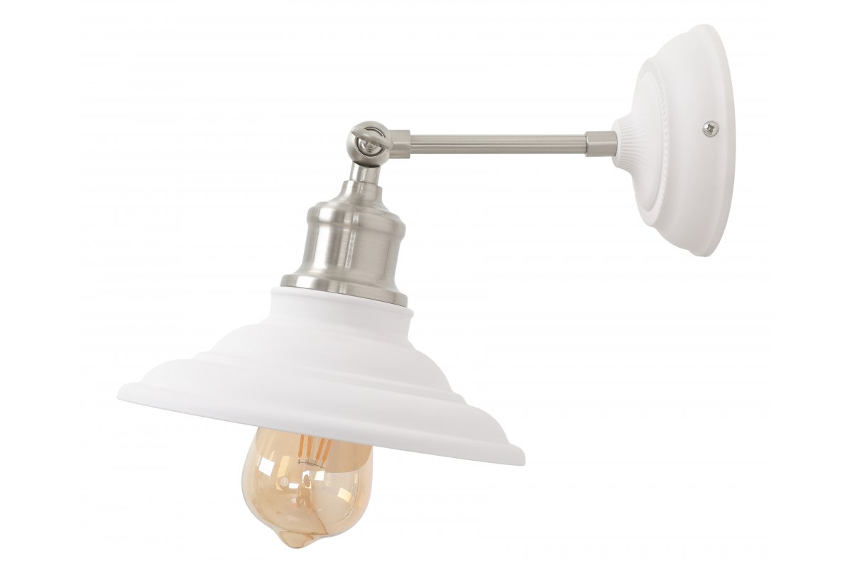 Wall Fixture LORET,7871,AC220-240V,50/60Hz,1*E27, max.40W, IP20, Diameter 20 cm, single, white