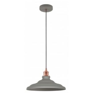 Ceiling fixture LORET L,9790,AC220-240V,50/60Hz,1*E27, max.40W, Diameter 34,8 cm,IP20, single, grey