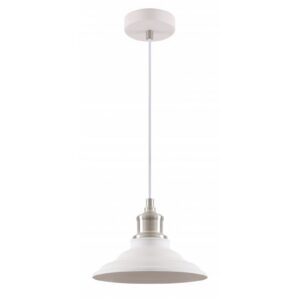 Ceiling fixture LORET M,9691,AC220-240V,50/60Hz,1*E27, max.40W, Diameter 20,5 cm,IP20, single, white