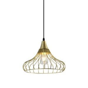 Ceiling fixture LOTTE,2646,AC220-240V,50/60Hz,1*E27, IP20, Diameter 33 CM,single, gold