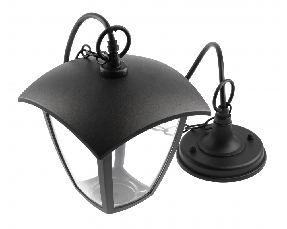 Pendant garden luminaire MARINA, E27, IP54, max. 20 W, black