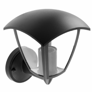 Facade luminaire MARINA, E27, max. 20 W, IP54, directed downwards, black