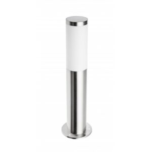 Garden luminaire MILAN, E27, max. 40 W, IP44, post 450 mm, stainless steel