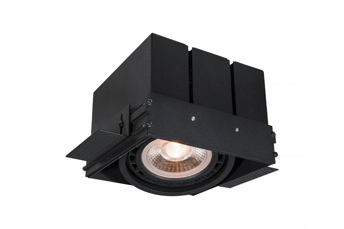 Ceiling fixture Milo,4731,AC220-240V, 50/60 Hz, 1* GU10, ES111,IP 20, recessed, frameless,black