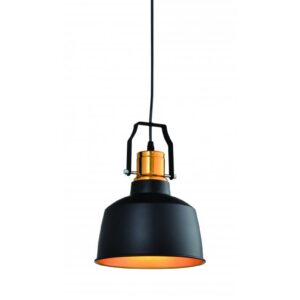 Ceiling fixture MONROE,6958,AC220-240V,50/60Hz,1*E27, IP20, Diameter 22 CM,single,black/gold